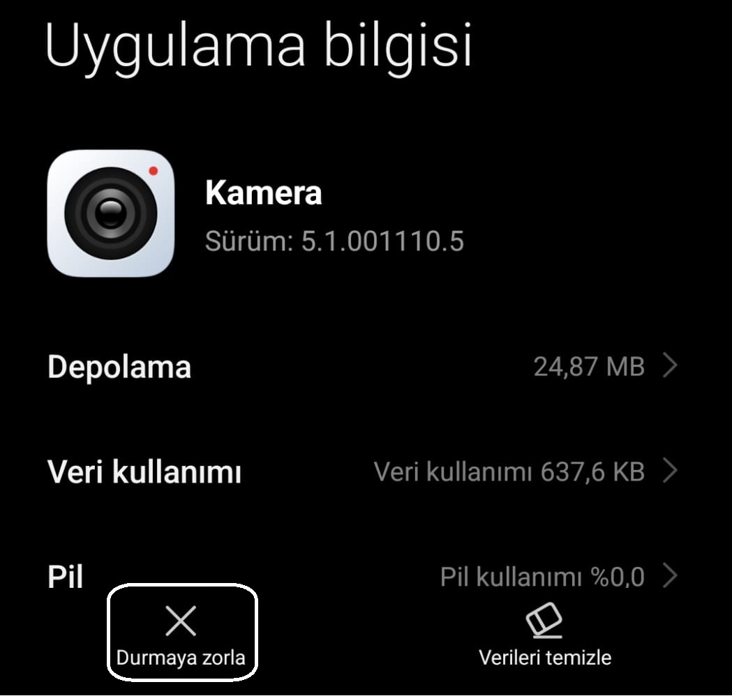 Arka planda çalışan uygulamaları kapatma