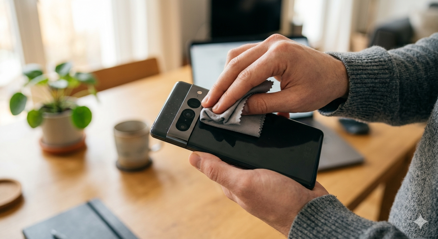 Telefon Kamera Lensini Temizleme